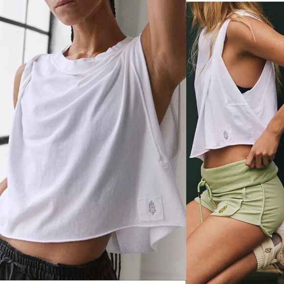 Free People Tops - Free People FP movement Inspire Tank top in white M NEW